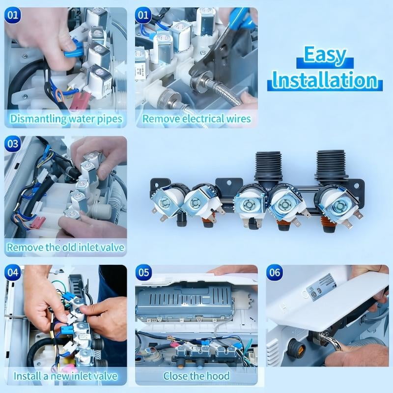 CEORPER AJU73213301 Washing Machine Inlet Adapter Quick Connection for AJU75152601