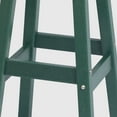 thumbnail image 3 of WestinTrends Malibu 29" HDPE Outdoor Patio Round Bar Stool, Dark Green, 3 of 7