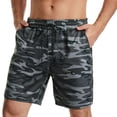 thumbnail image 2 of BJUTIR Men's Shorts Shorts With Pockets Camouflage Drawstring Sports Casual Summer Casual Shorts Pants, 2 of 9