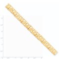 thumbnail image 2 of 10k Yellow Gold 10.0mm Nugget Chain Bracelet, 2 of 6