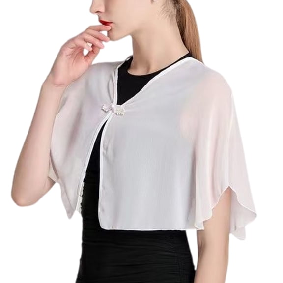 MultiFunctional Soft Scarf Women Shoulder Cover Shrug Top Sunproof Cardigan For Office Outdoor Event Dresses