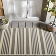 thumbnail image 2 of Safavieh Courtyard Caroline Striped Indoor/Outdoor Area Rug, Gray/Bone, 2' x 3'7", 2 of 16