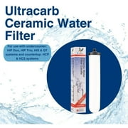 Doulton W9123053 9501 UltraCarb NSF Certified BSP Thread Ceramic Filter Candle Element Cartridge, 10 inch, Single