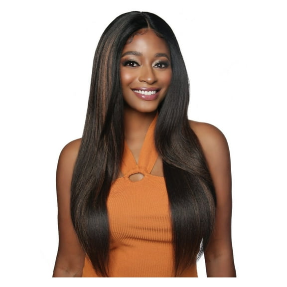 Mane Concept Brown Sugar Human Hair Mix HD 4" Deep Lace Wig - BSEV201 FIRST DAY (SR4P30)