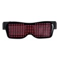 thumbnail image 5 of Pretty Comy DIY Magic Bluetooth Led Party Glasses Shield Luminous Glasses USB Charge Multi-lingual Quick Flash Led Bluetooth Light Glasses, 5 of 6