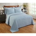 thumbnail image 2 of Better Trends Jullian Collection 100% Cotton Chenille Tufted Bedspread, Queen - Stripe Design, 2 of 5