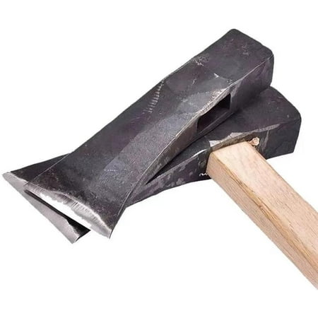 Wood Splitting Maul an Axe for Chopping Wood a Small 20-inch Garden Axe with a Wooden Handle for Fires Camping for Fathers Lover and Friends.