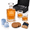 WORLD'S BEST DAD, variant on Daddy's Sippy Cup 10 Oz Old Fashioned Glass Gift Set with Ice Ball Mold and Coaster