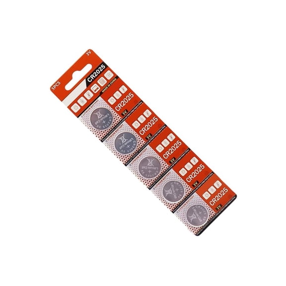 CR2025 Lithium Batteries CR2025 Coin Batteries Ideal for Small Electronics