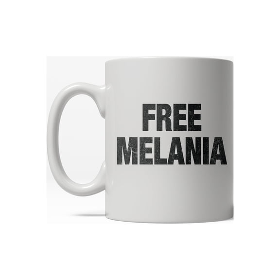 Free Melania Funny National President USA White House Ceramic Coffee Drinking Mug - 11oz