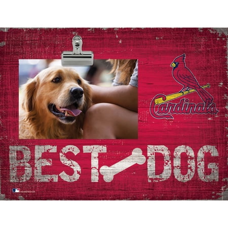 St. Louis Cardinals 10.5 x 8 Best Dog Clip Photo Frame