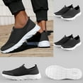thumbnail image 4 of Men's Casual Sneakers Slip on Breathable Running Tennis Walking Athletic Shoes, 4 of 15