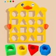 thumbnail image 4 of Montessori Puzzle Toys for Children Geometric Shape Color Matching 3D Interactive Battle Game Educational Toys Puzzle for Kids, 4 of 5