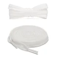thumbnail image 3 of 2pair Double Layers Flat Shoelaces White for Sneakers Boots 24 36 45 60 63 Inch, 3 of 7