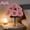 Pink-PK-clearacne, variant on WWG 2-Pack Artificial Peony Stems 6 Heads Each Realistic Silk Flowers Bouquet for Home Table Wedding Vase Centerpiece 13.8in