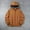 c02Brown, variant on LNWUY Mens Flannel Plaid Lined Hoodies Long Sleeve Drawstring Fleece Hooded Sweatshirt Winter Casual Thick Warm Pullover Brown XL