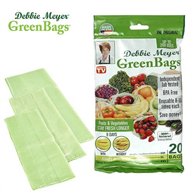 green food storage bags