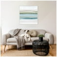 thumbnail image 3 of Amanti Art Landscape of Beach Stripes Framed Canvas Wall Art Print, 3 of 8