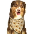 thumbnail image 6 of Goofa Coffee Plaid Sunflower Printing Dog Bandana ,Cat Scarf Adjustable Bib Handkerchief Accessories for Dogs Cats,Pet scarf,Pet fashion, 6 of 6