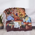 thumbnail image 3 of Rozeui Bluey for Flannel Blanket, Soft Fuzzy Plush King Blanket for Winter, Thick and Warm All-Season Bed Throw-40"x30", 3 of 6