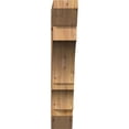 thumbnail image 2 of Ekena Millwork 6"W x 34"D x 34"H Balboa Slat Rough Sawn Bracket, Western Red Cedar, 2 of 4