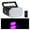 UV Violet, variant on 48 LED RGB UV White Strobe Lights Disco DJ Party Holiday Christmas Music Club Sound Activated Flash Stage Lighting Effect ,Easy to Install