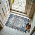 thumbnail image 4 of GLN Rugs Kumbet - Indoor, Machine Washable Area Rug - 2'x3' Turkish Blue Home Carpet, 4 of 8