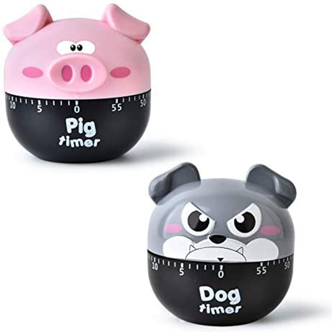 Egg Timer Mechanical Kitchen Timer Countdown Timer Cute Animal Pattern ...