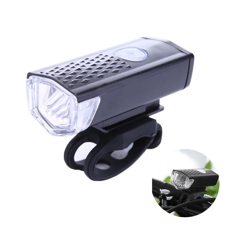 USB Rechargeable LED Bicycle Headlight Bike Head Light Front Lamp Waterproof