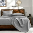 thumbnail image 4 of Bare Home 5-Piece Heathered Bed in a Bag, Twin XL, Heather Charcoal, 4 of 6