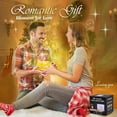 thumbnail image 6 of northern lights projector，16-Color Gradient Rotating Water Lamp with Remote Control, Beach-Themed Northern Lights Projector, Plastic Base Suitable for Offices, Bedrooms (Cube, Rechargeable), 6 of 6