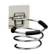 thumbnail image 2 of Xihbxyly Soporte de Pared para Secador de Pelo, Fácil Instalación, Gran Capacidad de Carga, Acero Inoxidable, Multiusos, Apto para Diversos Secadores, Diseño Compacto., 2 of 2