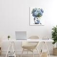 thumbnail image 3 of Stupell Industries French Country Blue Bird & Hydrangea Vase Canvas Art, 16 x 20, by Imagine It Images, 3 of 8