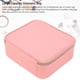 thumbnail image 3 of Estuche Cosmética de Vije, Bolsita de Maquillaje Portátil de Cuero Rosa de Cuero Pu de Cremallera de Slick pu para Al Aire Libre, 3 of 7
