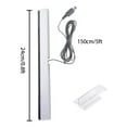 thumbnail image 4 of Wired Infrared Sensor Bar for Wii, Replacement Wired Infrared IR Ray Motion Sensor Bar Compatible with Wii and Wii U Console-Silver, 4 of 4