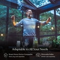 thumbnail image 3 of Brightech Ambience Pro Incandescent Outdoor String Lights 24 ft, Waterproof Shatterproof 11W Dimmable Edison Bulbs for Patio, Porch, Backyard, 3 of 7
