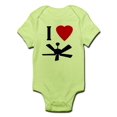 thumbnail image 1 of CafePress - I Love Fans Infant Bodysuit - Baby Light Bodysuit, 1 of 1