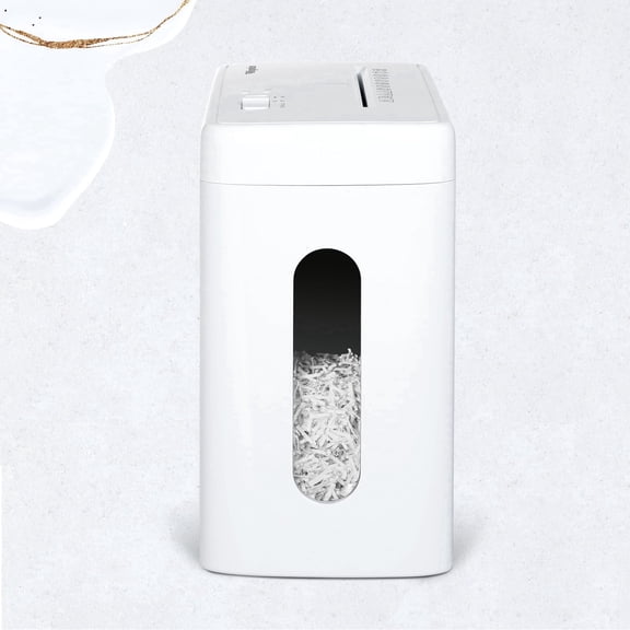 Wingwise Paper Shredder, 10 Sheets P4 Cross Cut Shredder, 2.6 Gallon Bin, CD/Credit Card Portable desktop use