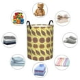 thumbnail image 6 of Daiia Bohemia Round Laundry Basket with Handles Thickened Waterproof Circular hamper,Dirty Clothes Storage Basket for Bedroom,Bathroom,College Dorm-Small, 6 of 8