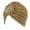 Asakane, variant on Women Indian Turban Hat for Head Wrap Pleated Soft Velvet Hair Hijab Cap Headwear with Brooch Jewelry
