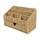 thumbnail image 4 of Cesta de almacenamiento tejida, organizador de escritorio, caja de almacenamiento multiusos, organizador de maquillaje para artículos de tocador y, 4 of 8
