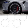 thumbnail image 1 of KIMISS 4pcs Wheel Rim Protector, Automotive Rim Trim, Curb Rash Prevention Self Adhesive, Car Exterior Accessories, Universal Aluminium Alloy Rim Guard Trim Rings, for 19 Inch Hub, 1 of 7