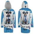 thumbnail image 3 of Happy Father's Day Best Dalmatian Cool Dad Ever All Over Print 3D Hooded Duffle Toggle Coat Dog Lover - 12007, 3 of 6