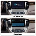 thumbnail image 5 of Solvitek - Radio de coche de 10.1 pulgadas para Chevrolet Suburban Tahoe Yukon 2015-2019, Android 13 estéreo con inalámbrico CarPlay Android Auto FM AM BT GPS SWC 2+64GB, 5 of 5