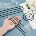 thumbnail image 3 of 8 cadenas colgantes de hierro de 25 a 50 cm con ganchos para ventanas y cuadros., 3 of 5