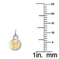 thumbnail image 3 of Precious Stars Sterling Silver World's Greatest Mom and November Birsthstone Charm Necklace, 3 of 4