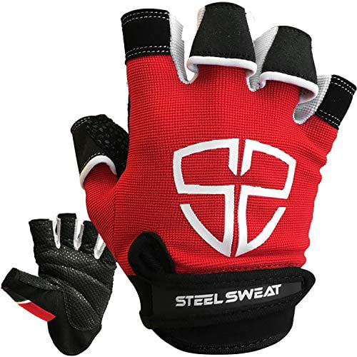 Best for Weightlifting Gym Fitness Training and Crossfit Workout Gloves 