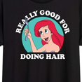 thumbnail image 3 of Disney Princess - Ariel Good For Doing Hair - Juniors Ideal Flowy Muscle T-Shirt, 3 of 5