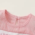 thumbnail image 5 of TOWED22 Newborn Infant Baby Girl Summer Outfit Strap Bunny Onesie One Piece Sleeveless Bubble Romper + Headband Light Pink,3-6 M, 5 of 6