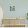 thumbnail image 3 of Stupell Industries Oysters on Blue Stripes Animals Painting Black Floater Framed Canvas Art Print Wall Art, 17 x 21, 3 of 10